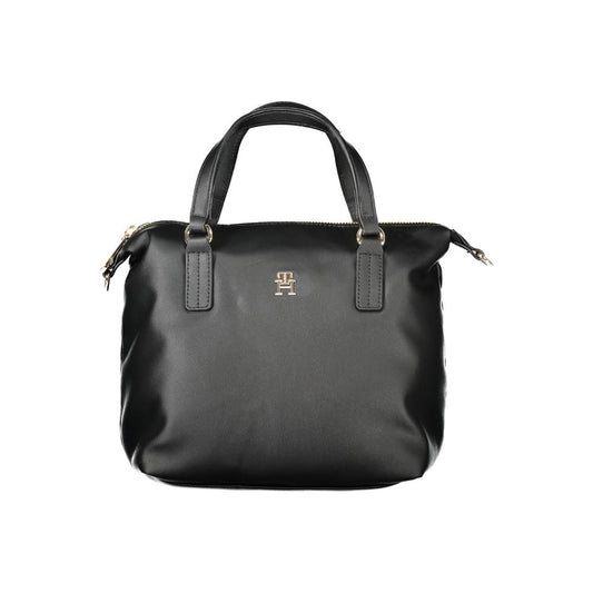 Sac à main femme en polyester noir
