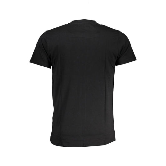 Camiseta de algodón negra
