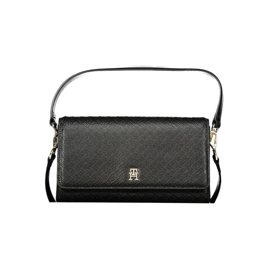 Sac à main noir en polyéthylène pour femme