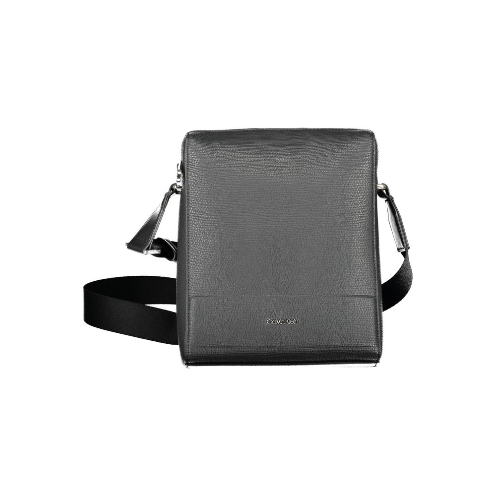 Sac à bandoulière en polyester noir pour homme