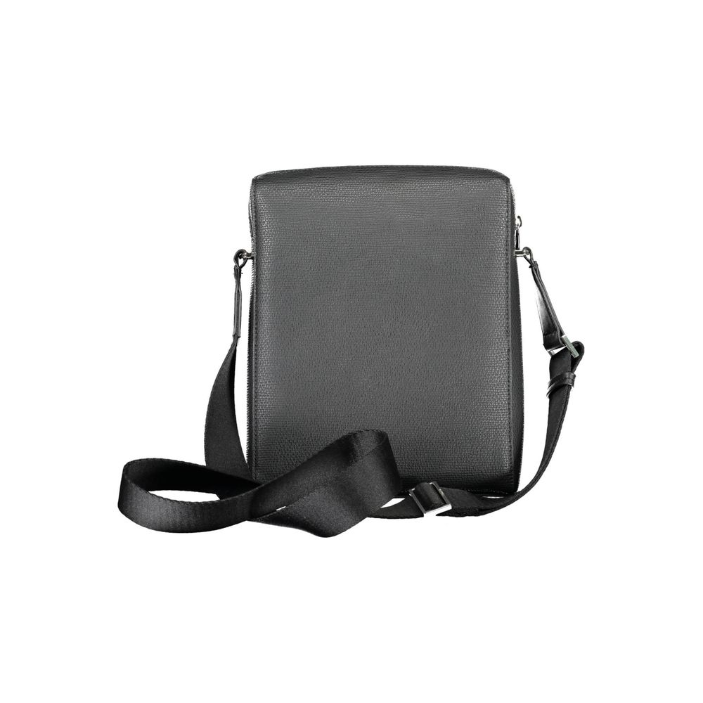 Sac à bandoulière en polyester noir pour homme