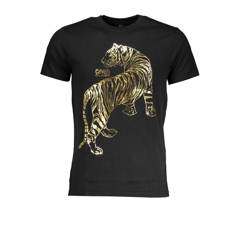 T-shirt en coton noir