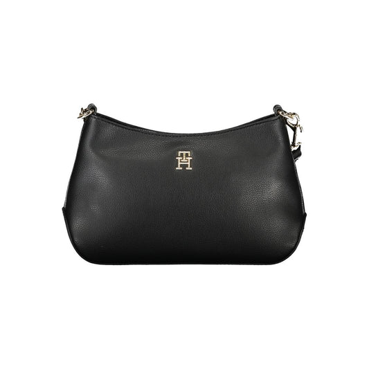 Sac à main en polyester noir