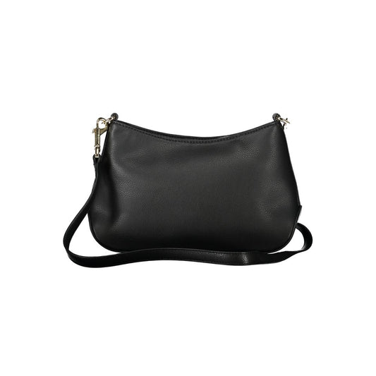 Sac à main en polyester noir