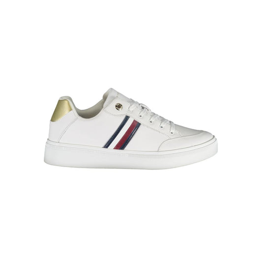 Zapatillas blancas de piel para mujer