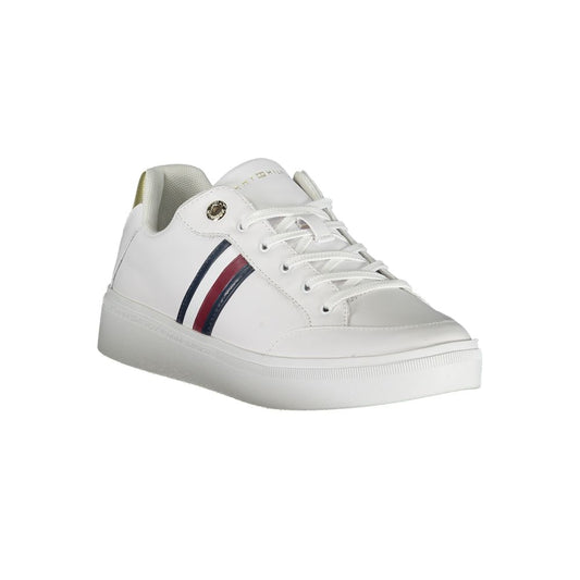 Zapatillas blancas de piel para mujer