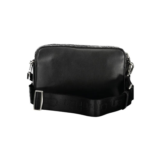 Sac à main en polyester noir