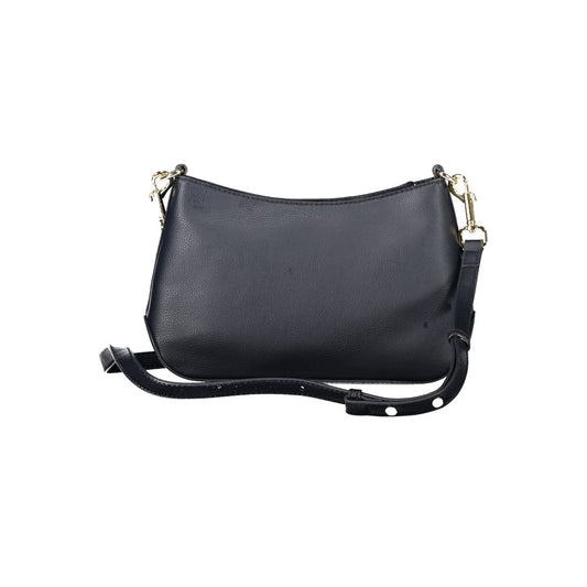 Sac à main en polyester bleu