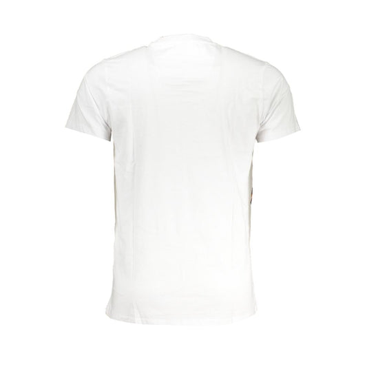 Camiseta blanca de algodón
