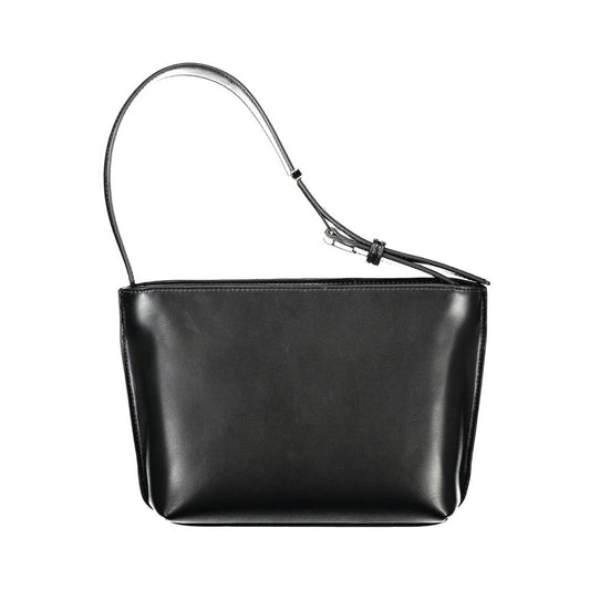 Sac à main femme en polyester noir