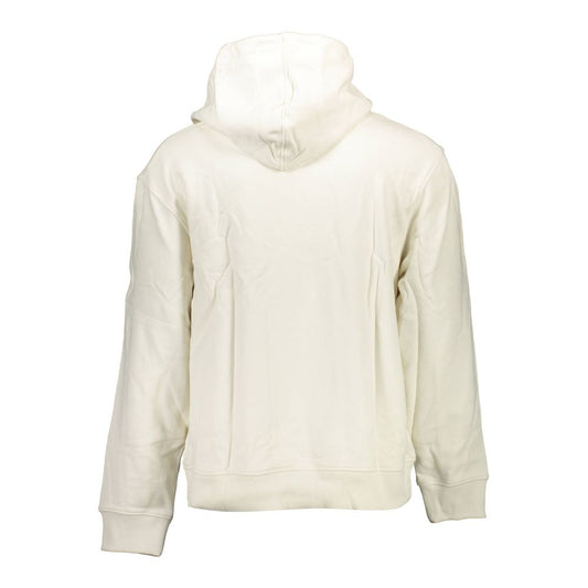 Pull homme en coton blanc