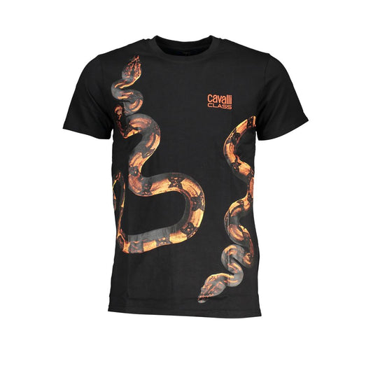 T-shirt en coton noir