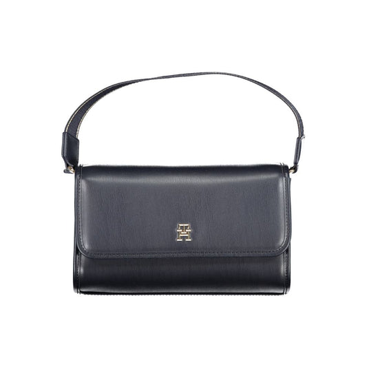 Sac à main en polyéthylène bleu