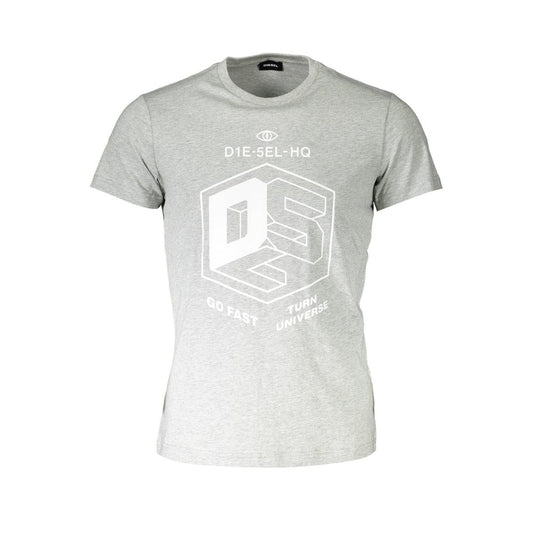 T-shirt homme en coton marron