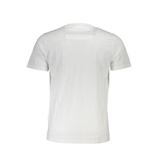 Camiseta blanca de algodón