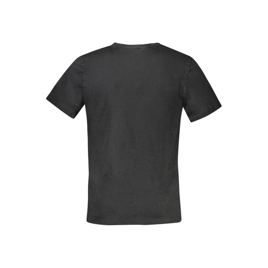 T-shirt homme en coton noir
