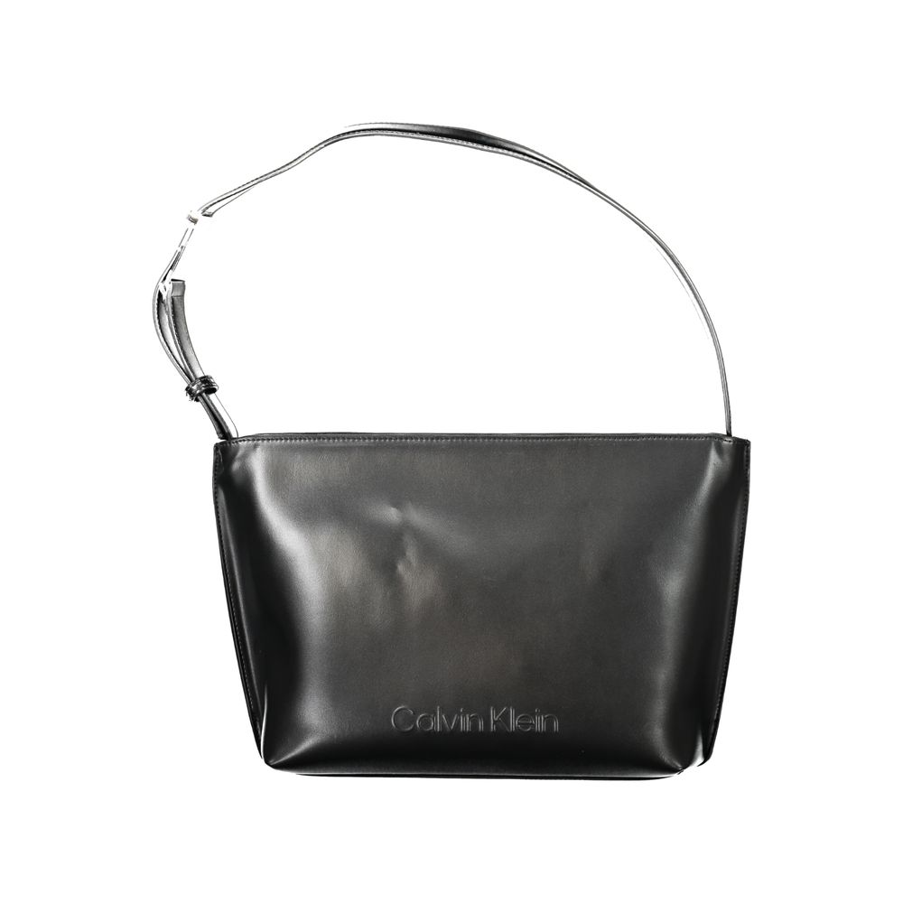 Sac à main femme en polyester noir