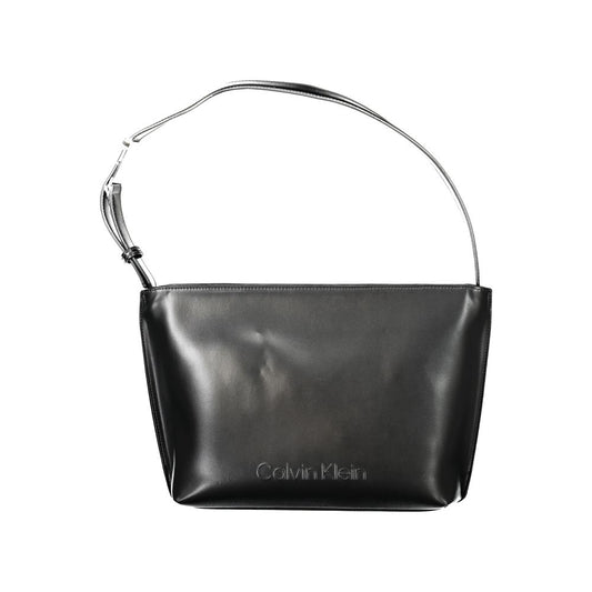 Sac à main femme en polyester noir