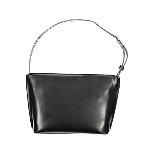 Sac à main femme en polyester noir