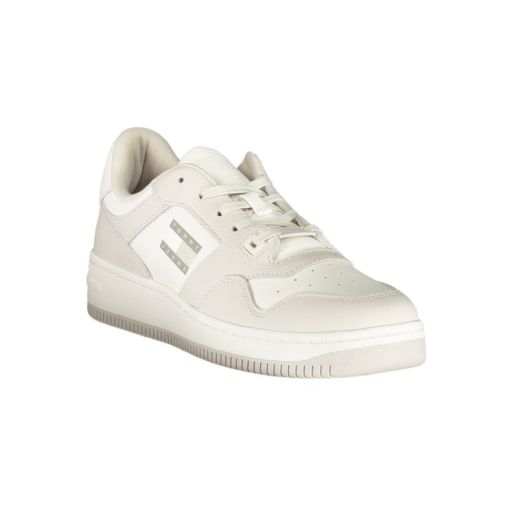 Zapatillas de piel blancas para hombre