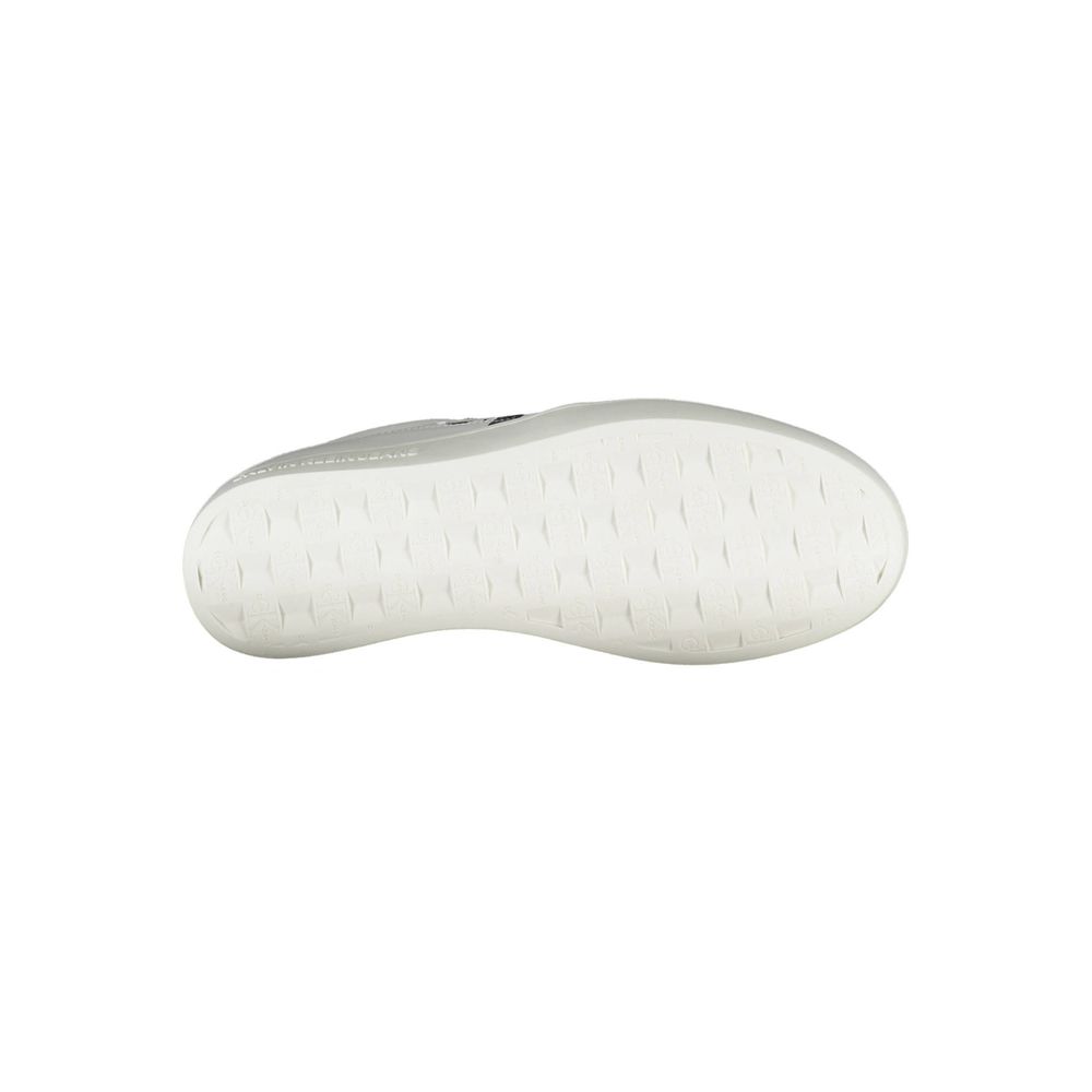 Zapatilla deportiva de poliéster blanca