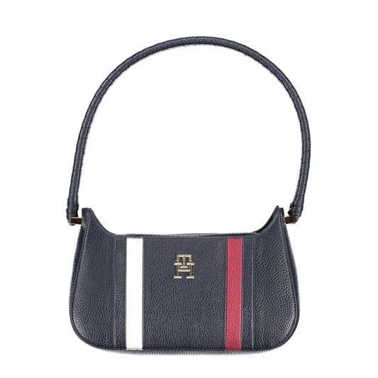 Sac à main en polyéthylène bleu