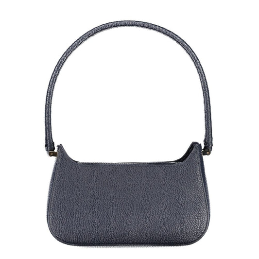 Sac à main en polyéthylène bleu