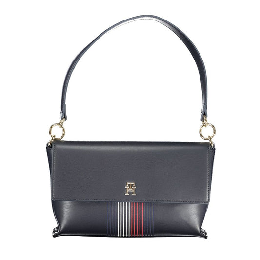 Sac à main en polyéthylène bleu