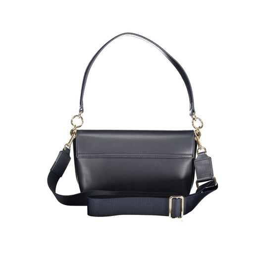 Sac à main en polyéthylène bleu