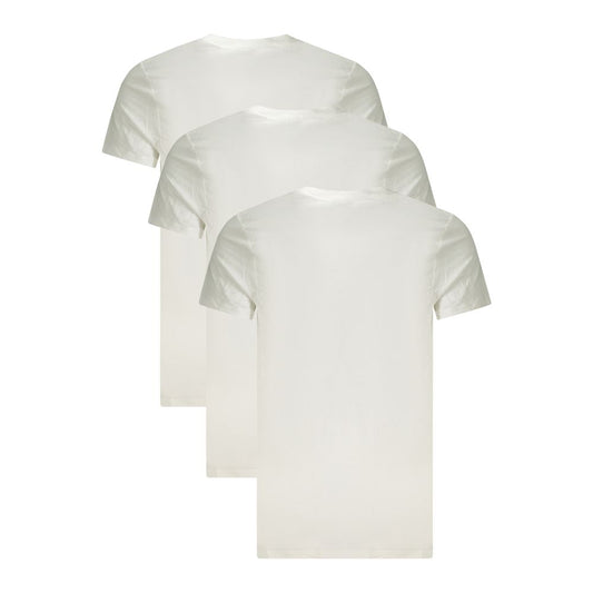 T-shirt homme en coton blanc