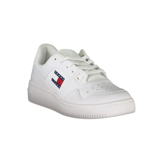 Zapatillas blancas de piel para mujer