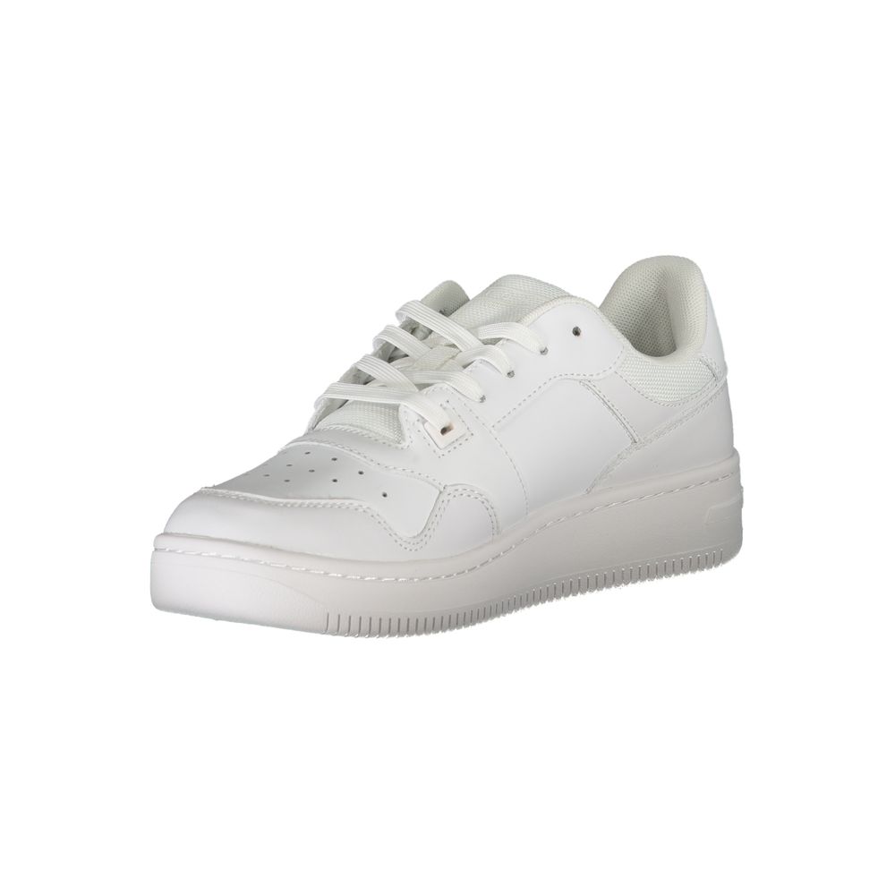 Zapatillas blancas de piel para mujer