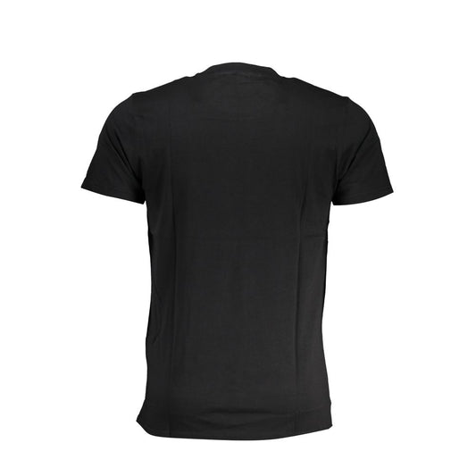 Camiseta de algodón negra