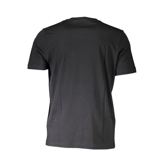 T-shirt homme en coton noir
