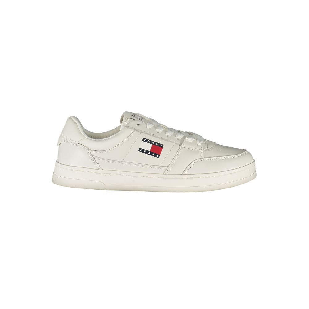 Zapatillas de piel blanca para hombre