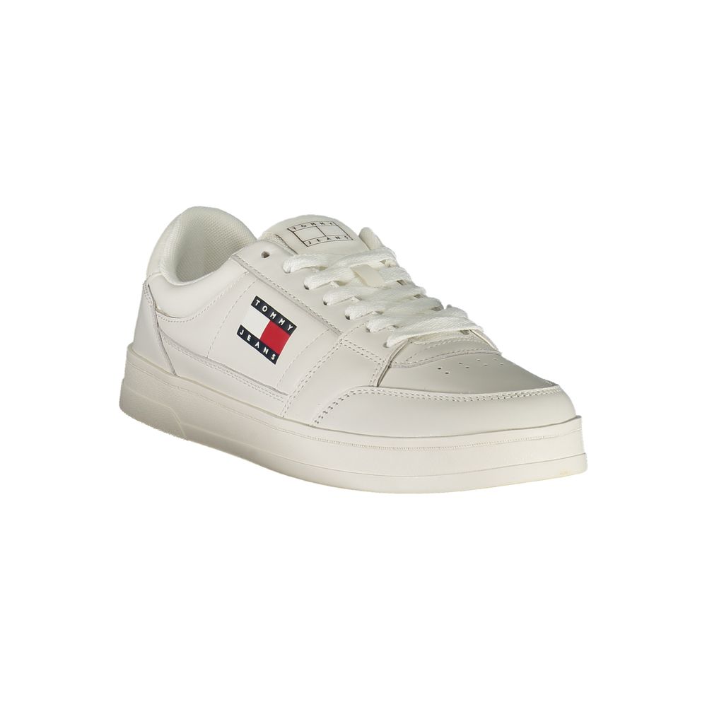 Zapatillas de piel blanca para hombre
