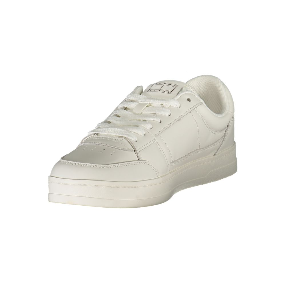 Zapatillas de piel blanca para hombre