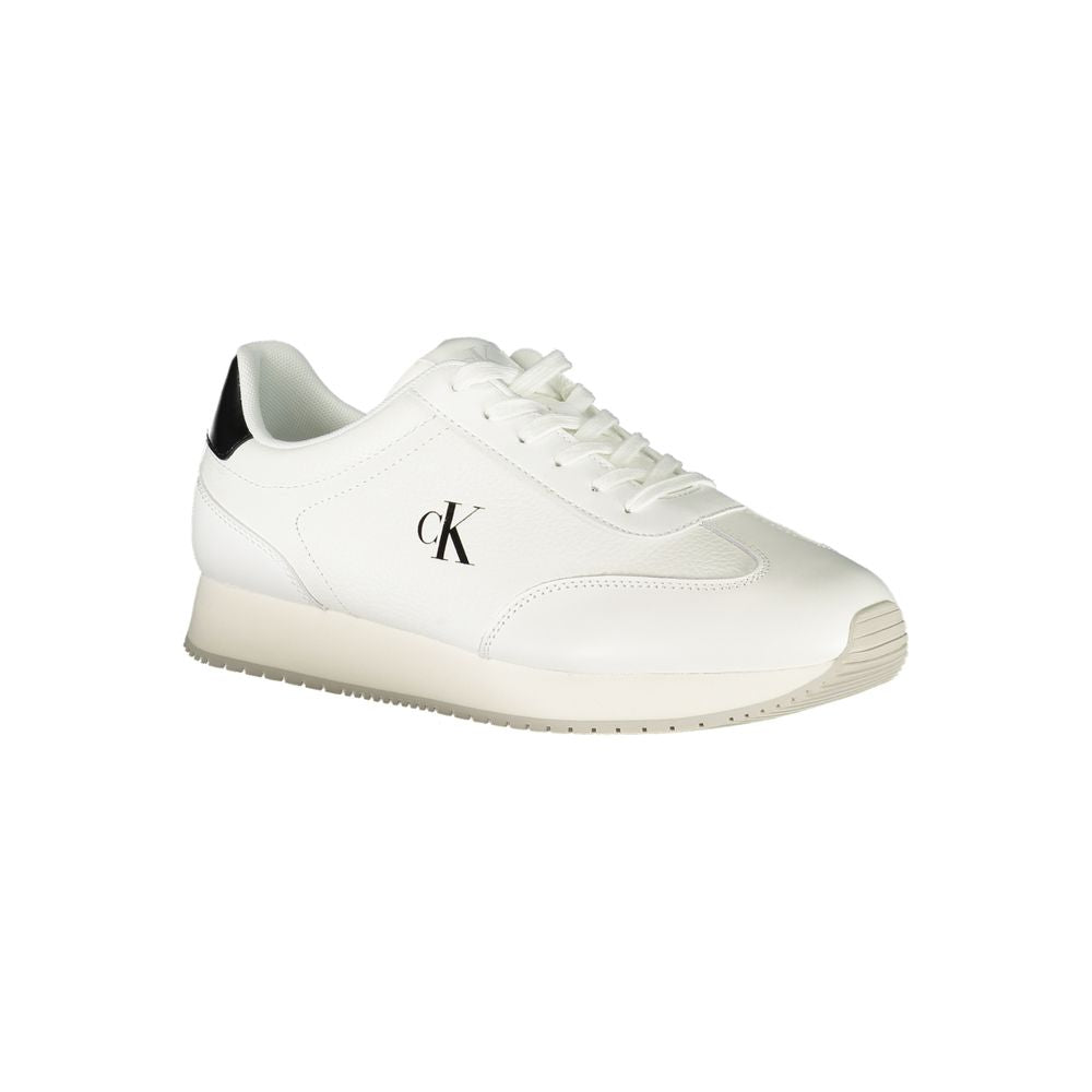 Zapatillas de piel blancas para hombre