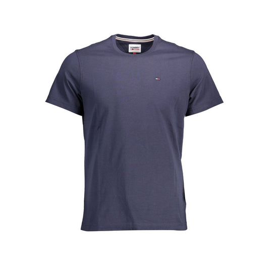 T-shirt en coton bleu