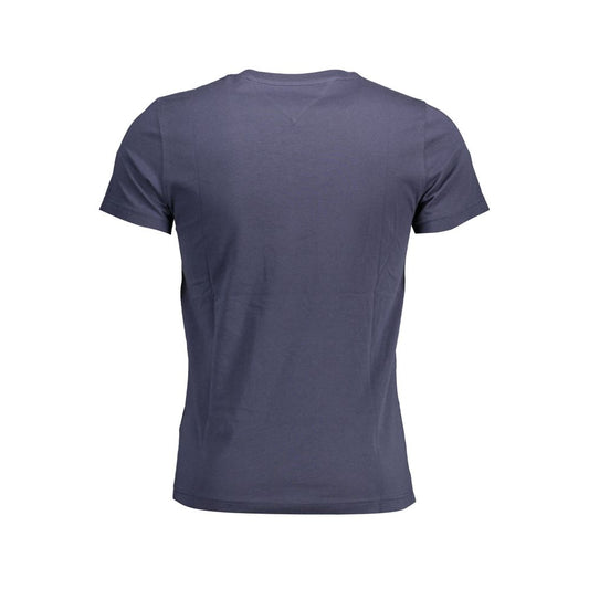 T-shirt en coton bleu