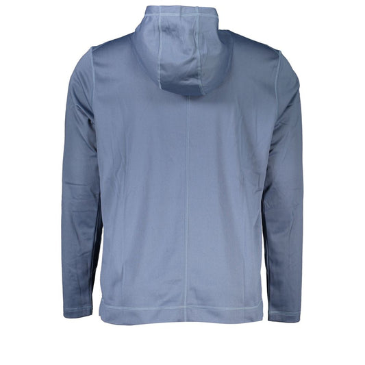 Sudadera con capucha azul elegante - Estilo deportivo para hombre