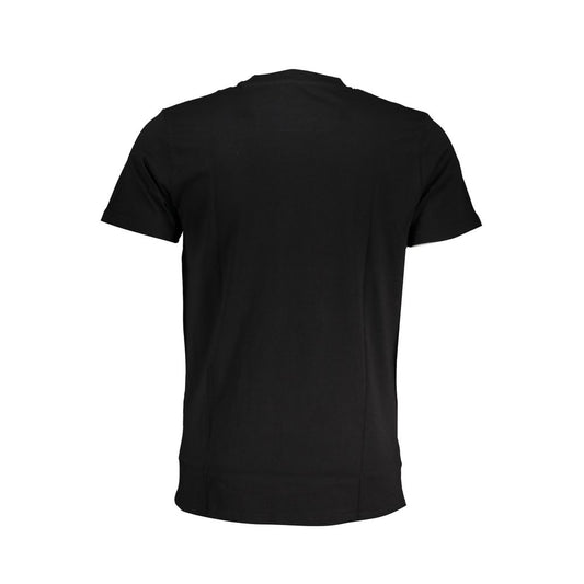 Camiseta de algodón negra