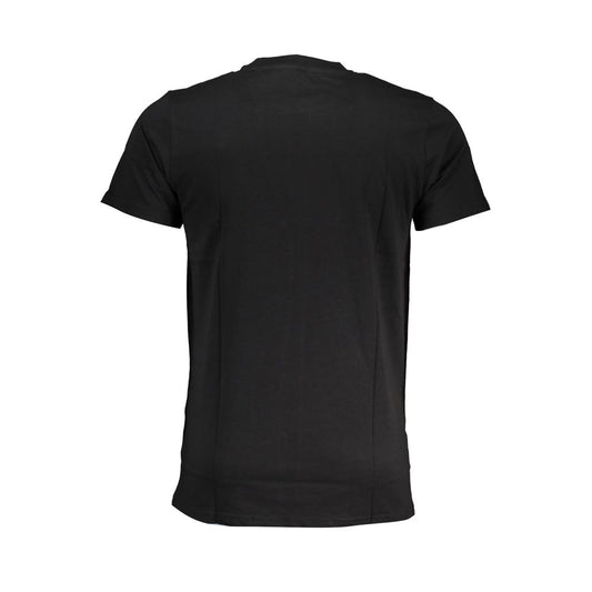 Camiseta de algodón negra