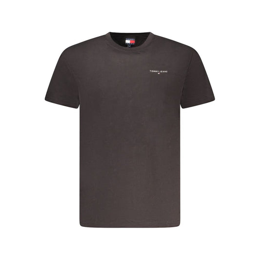 T-shirt homme en coton noir