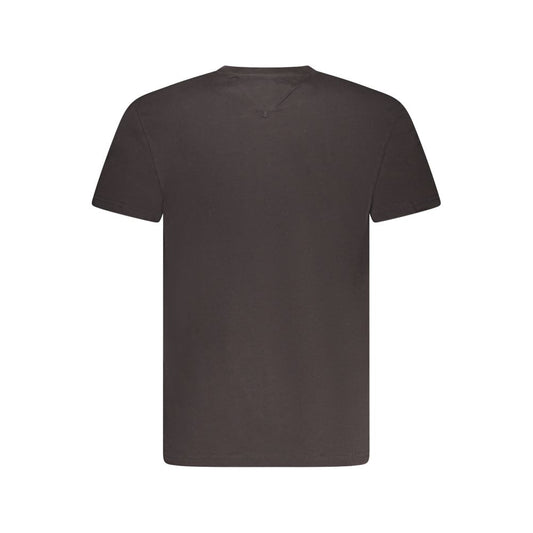 T-shirt homme en coton noir