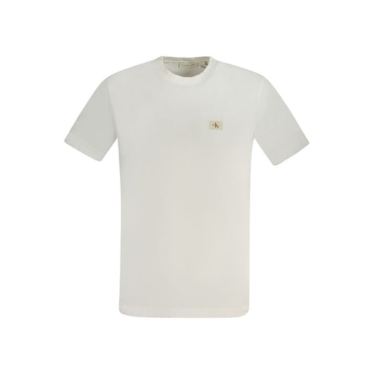 T-shirt homme en coton blanc