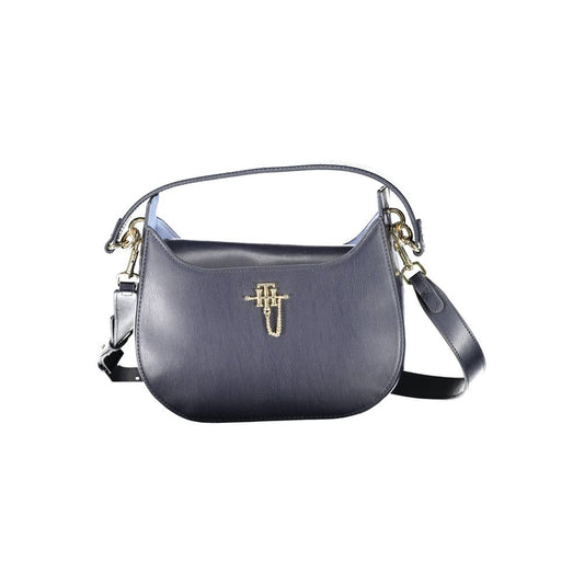 Sac à main en polyéthylène bleu