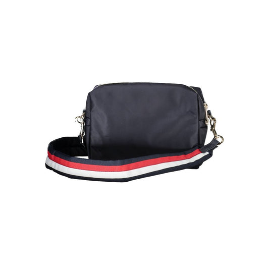 Sac à main en polyester bleu