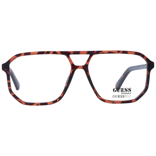 Montures optiques unisexes marron
