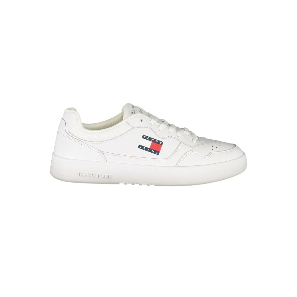 Zapatillas de piel blanca para hombre